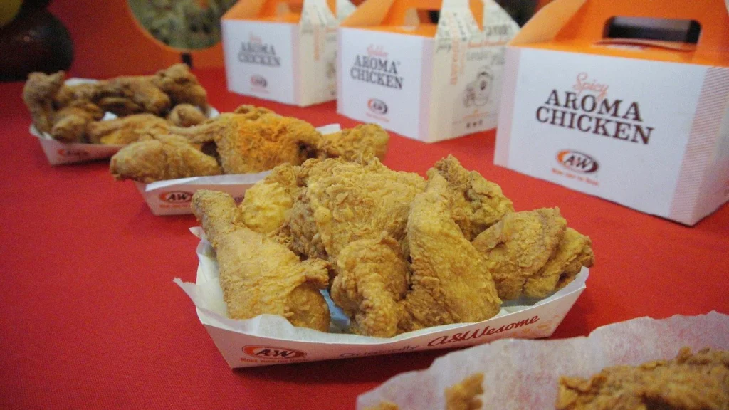 Aroma Chicken Menu