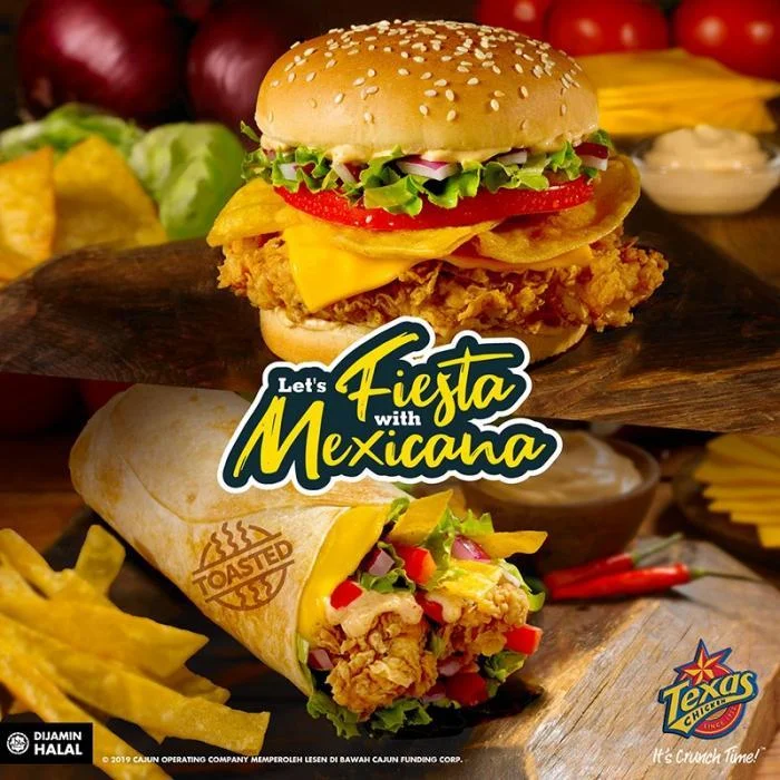 Burger & Wrap menu + prices