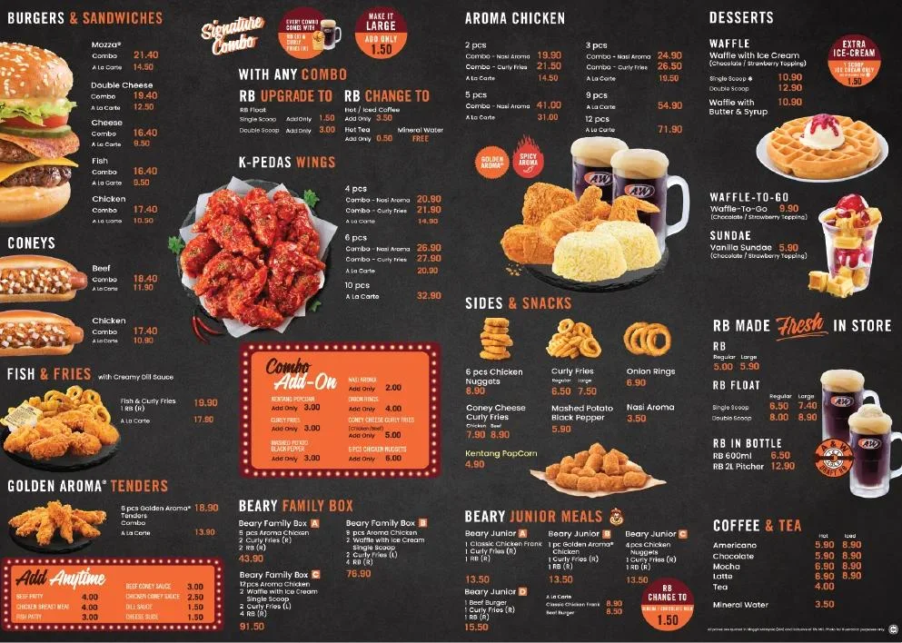 Burgers & Sandwiches
