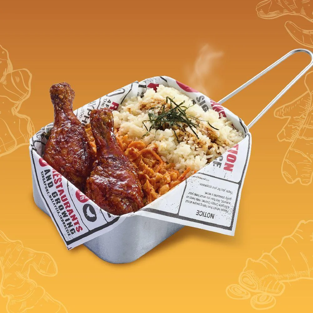 Chicken Rice Box Menu