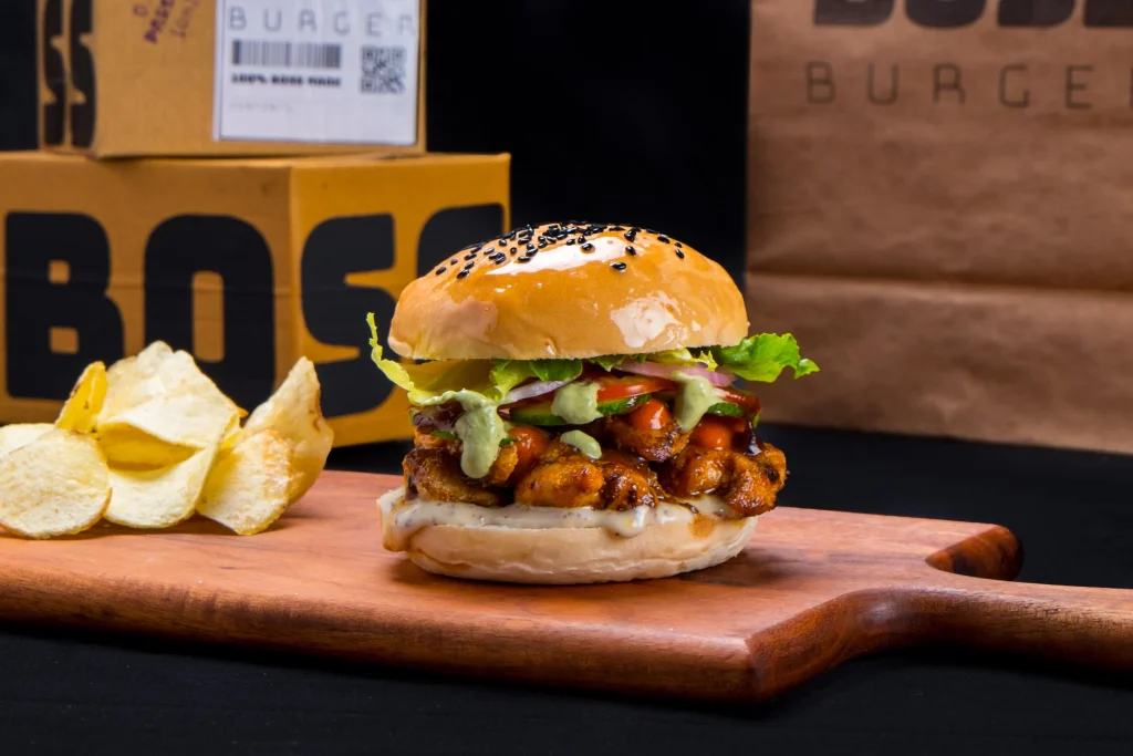 Chicken burger