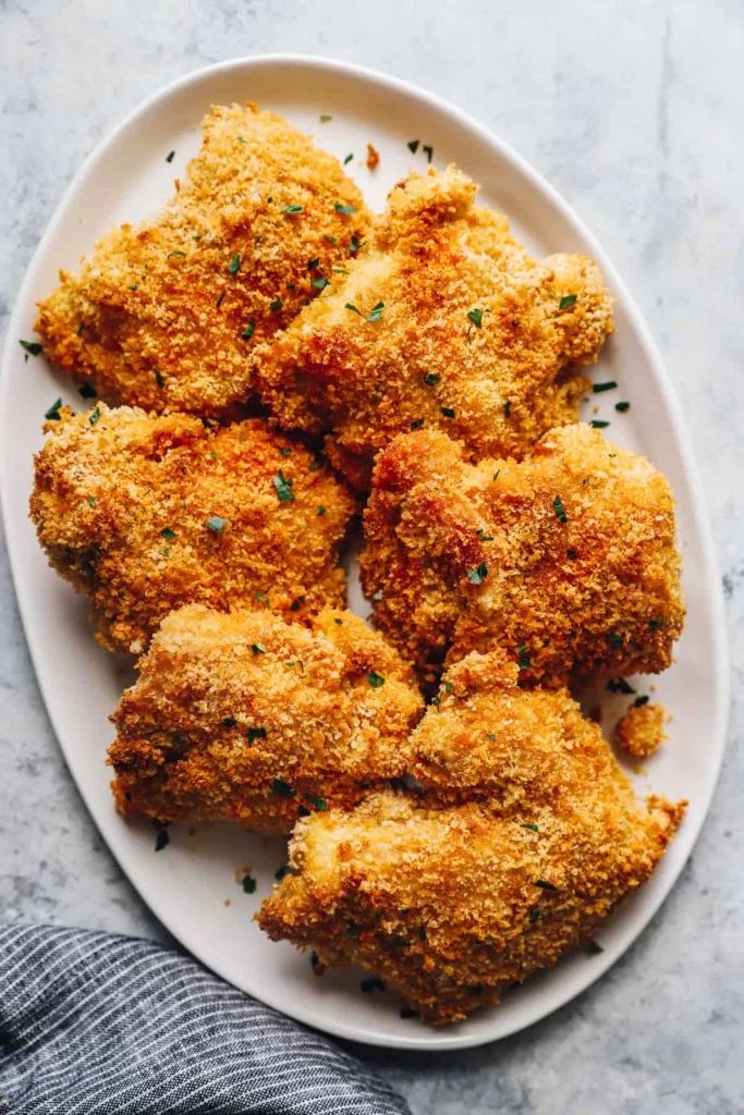 Hand-Breaded Chicken Menu