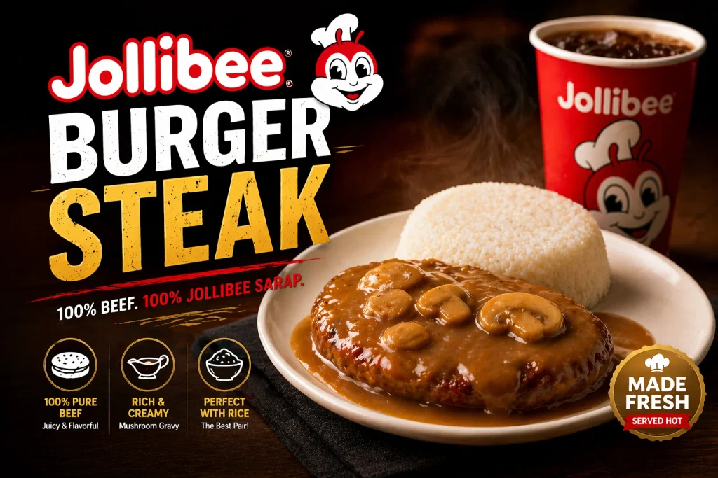 Burger Steaks Menu