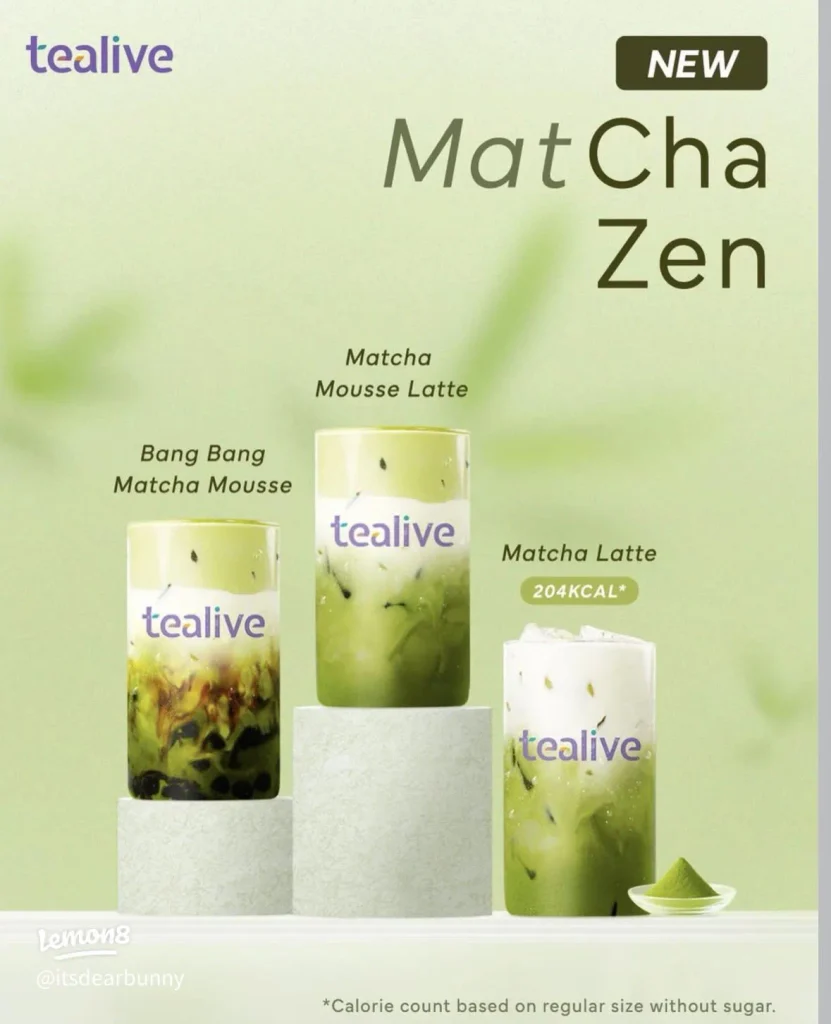 Nishio Fine Matcha Menu