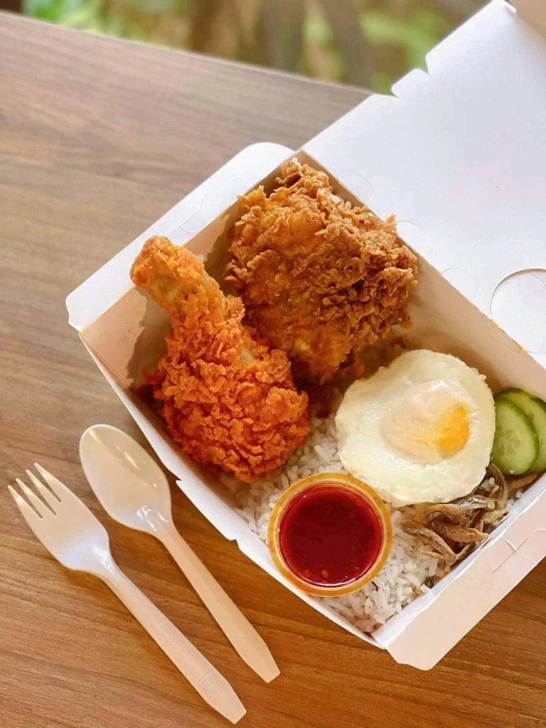 Nasi Lemak McD with Ayam Goreng McD in Malaysia