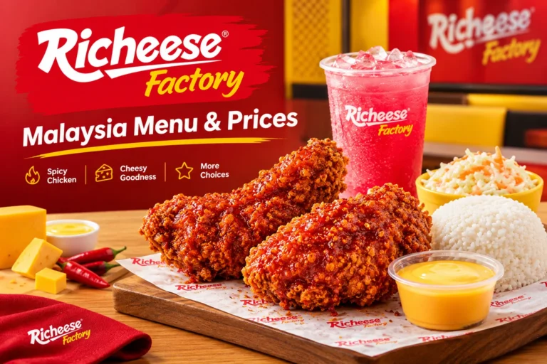 Richeese Factory Menu Malaysia