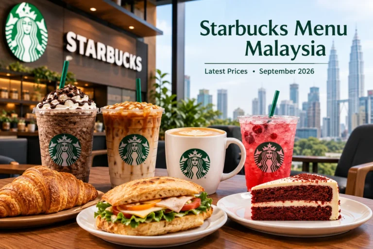 Starbucks Menu Malaysia