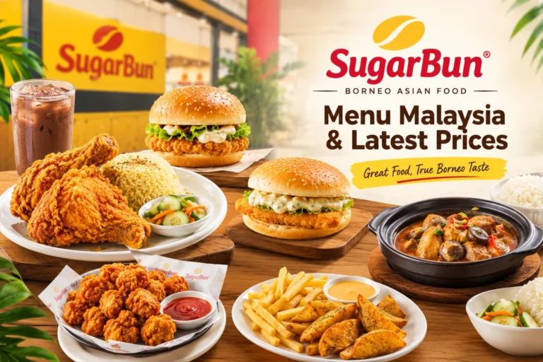 SugarBun Menu Malaysia