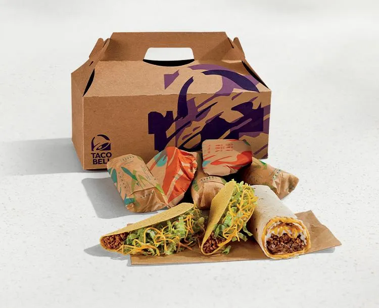 Taco Bell Bell Crave Box Menu