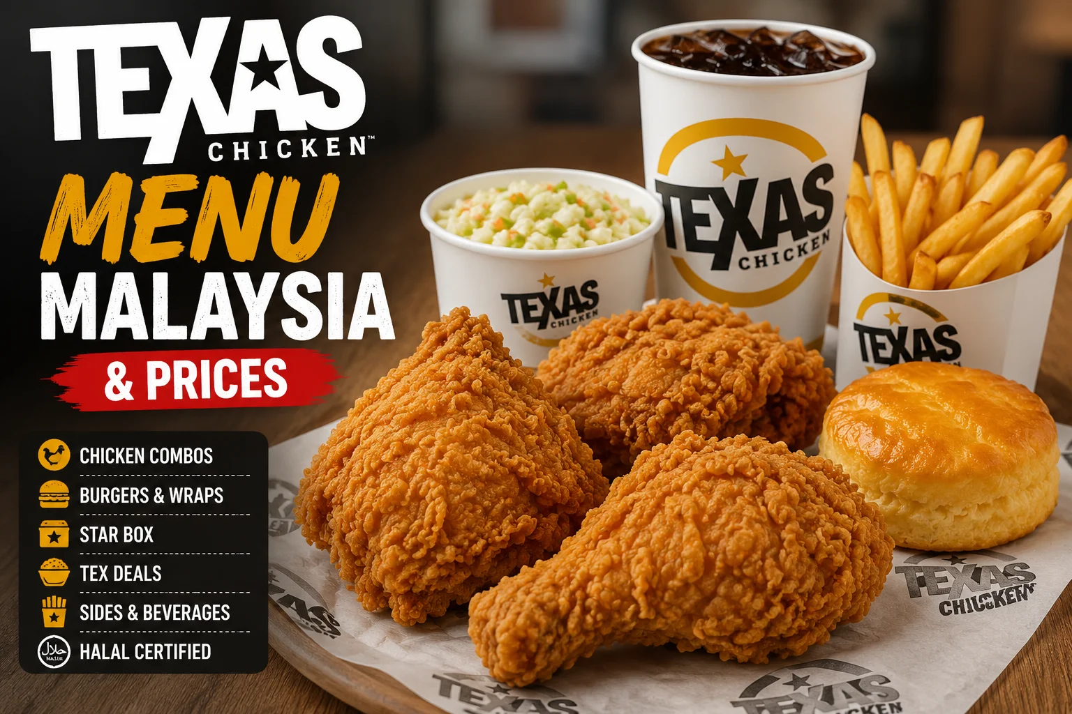 Texas Chicken Menu Malaysia
