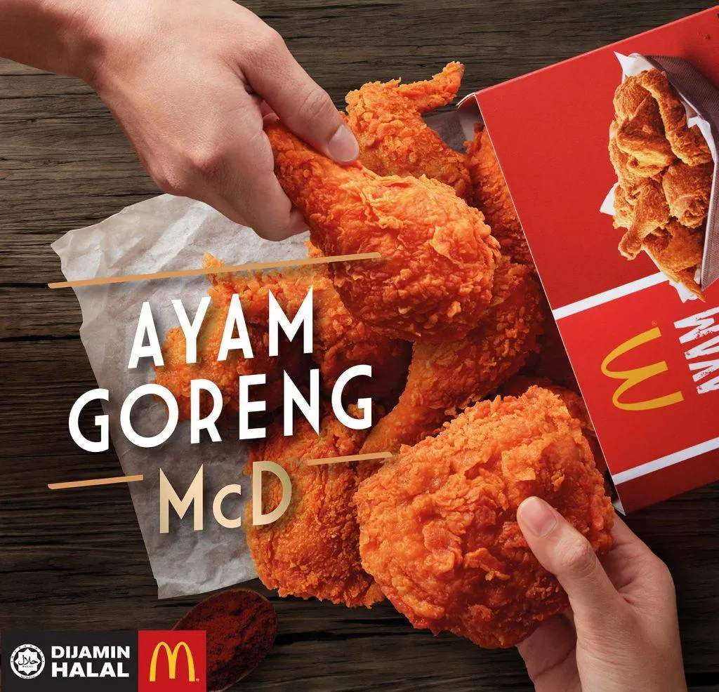 McDonald's Malaysia Ayam Goreng McD fried chicken