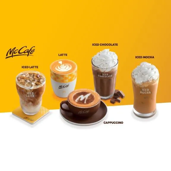 McCafé coffee at McDonald's Malaysia