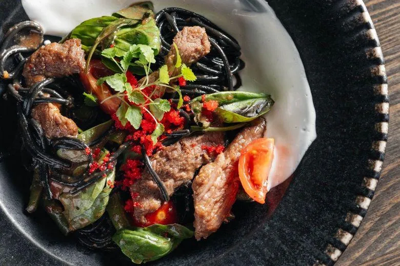 Daging Masak Hitam Pasta