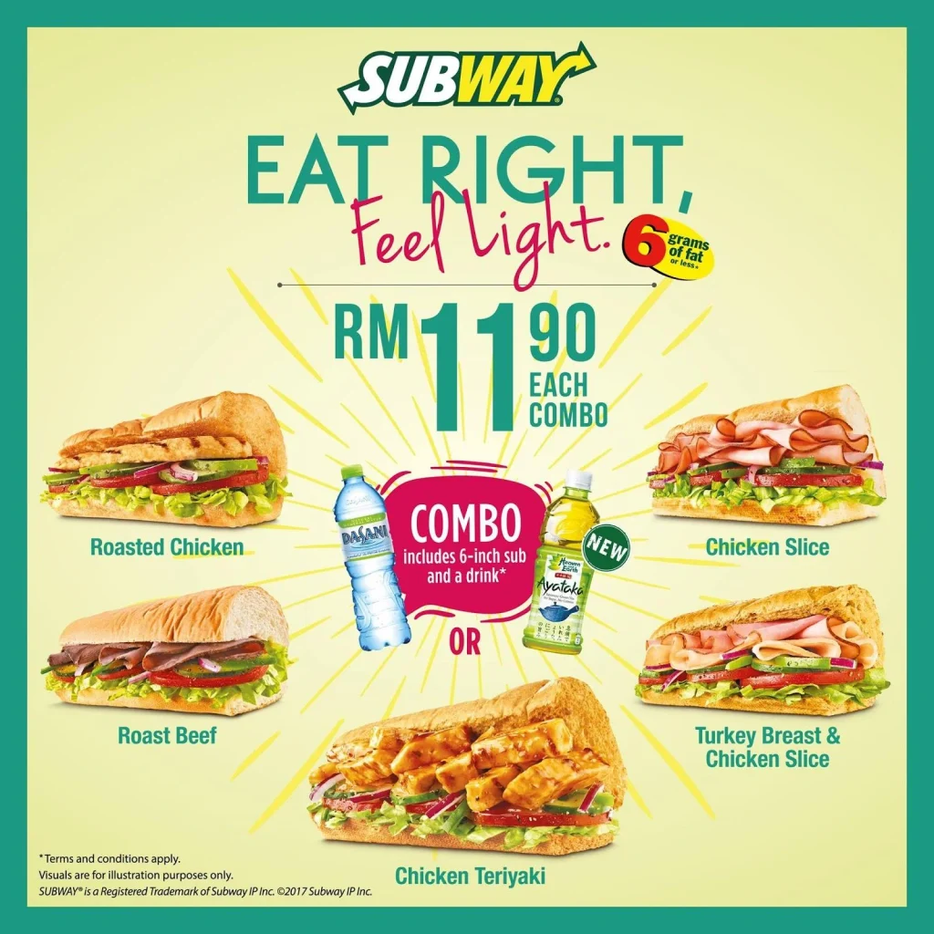 Subway 6-Inch & Footlong Subs