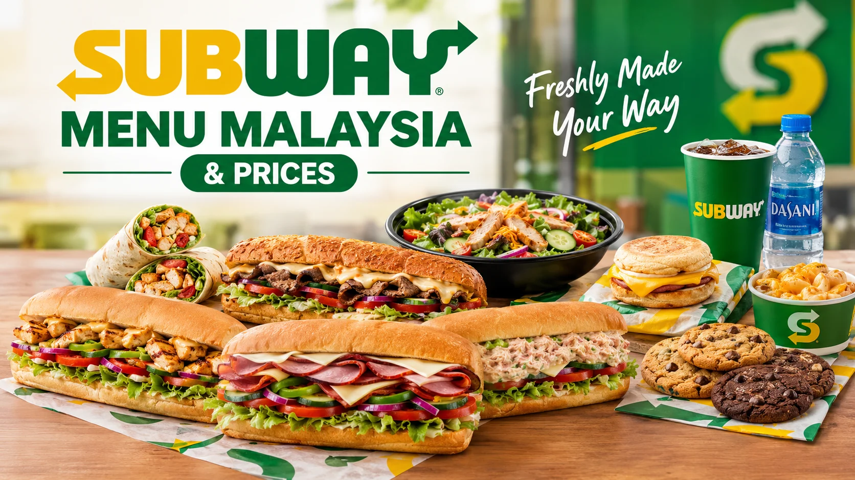 Subway Menu Malaysia